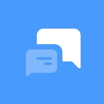 Live receptionist answering calls icon